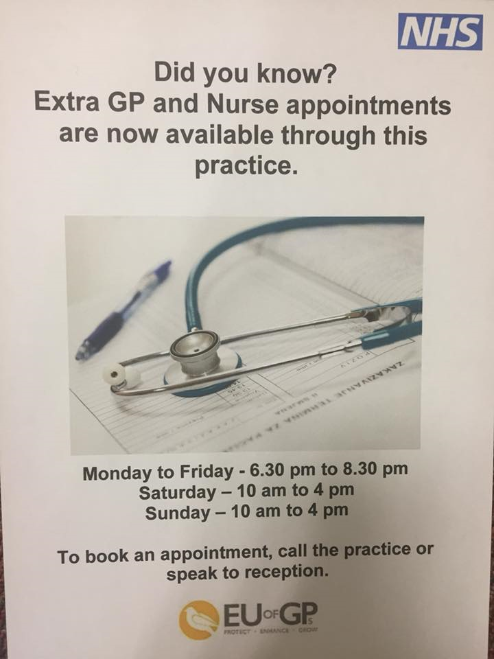 More GP Appointments for East Lancashire Residents